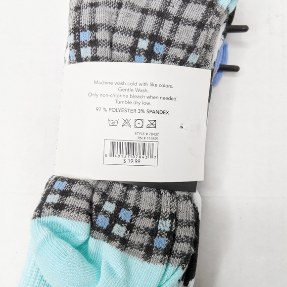 🎉 3 for 15 NWT Sock Hub 3 pack crew socks - Picture 5 of 5